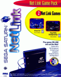 Net Link Game Pack Sega Saturn US box art